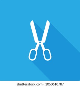 Scissors icon, stock vector, eps10.