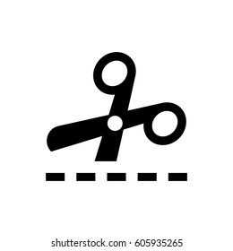 scissors icon stock vector illustration