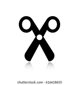 scissors icon stock vector illustration