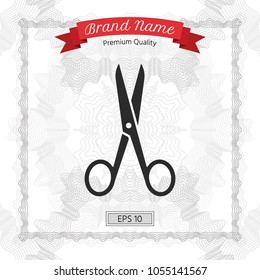 Scissors icon symbol