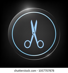 Scissors icon symbol