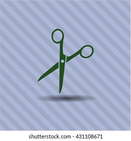 Icono o símbolo de tijera