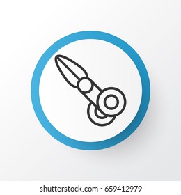 Scissors Icon Symbol. Premium Quality Isolated Clippers  Element In Trendy Style.