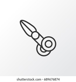Scissors Icon Symbol. Premium Quality Isolated Clippers  Element In Trendy Style.