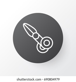 Scissors Icon Symbol. Premium Quality Isolated Clippers  Element In Trendy Style.