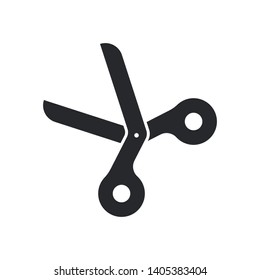 scissors icon symbol sign, vector, eps 10