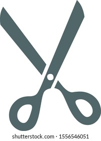 Scissors icon. Scissors symbol. Vector illustration