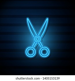 # Scissors icon symbol for your web site design