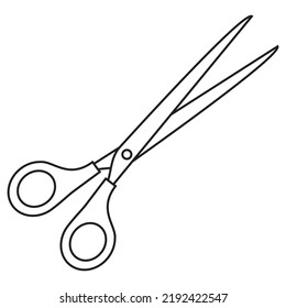 scissors icon that can be used on printing products or on the website