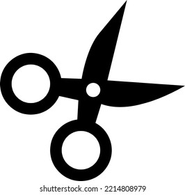 Icono de tijeras en estilo plano de moda aislado en el fondo. Símbolo de página de iconos de tijera para el diseño de su sitio web.eps
