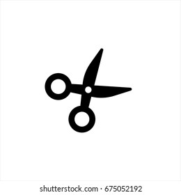 Scissors icon in trendy flat style isolated on background. Scissors icon page symbol for your web site design Scissors icon logo, app, UI. Scissors icon Vector illustration, EPS10.