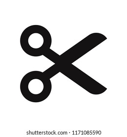 Scissors icon vector