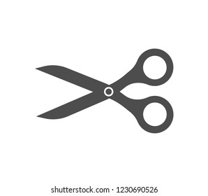 Scissors icon . Vector