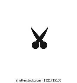 scissors icon vector