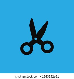 scissors icon vector