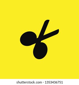 scissors icon vector