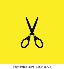 scissors icon vector