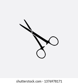 scissors icon vector