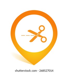 Scissors icon vector icon 