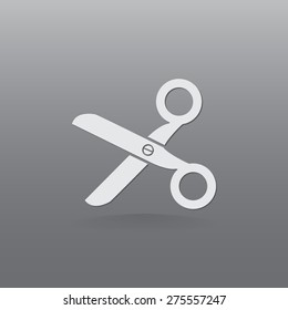 Scissors icon vector icon 