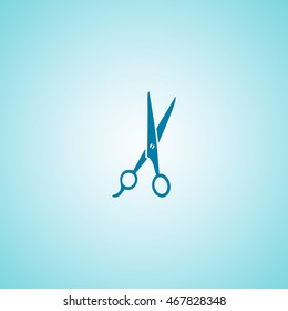 Scissors icon vector