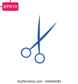 Scissors Icon, Vector