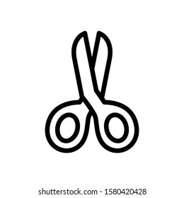 Scissors icon vector design illustration