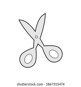 scissors icon vector design illustration