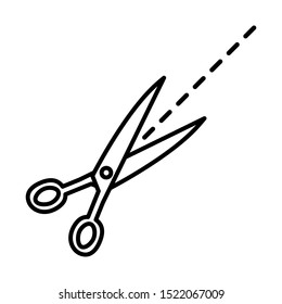 Scissors icon vector design template