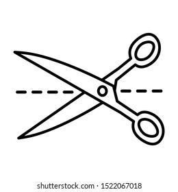 Scissors icon vector design template