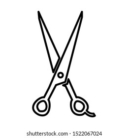 Scissors icon vector design template
