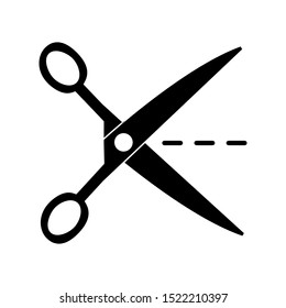 Scissors icon vector design template