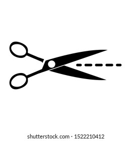 Scissors icon vector design template