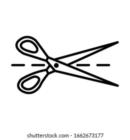 Scissors icon vector design template ilustration