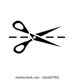 Scissors icon vector design template ilustration
