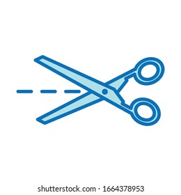 Scissors icon vector design template ilustration