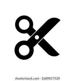 Ícone tesoura vetor modelos de design simples e moderno