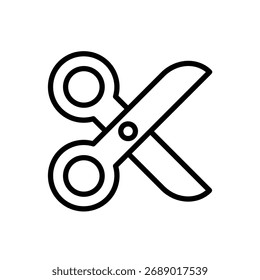 Scissors icon vector design templates simple and modern