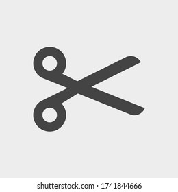 Scissors icon vector eps 10