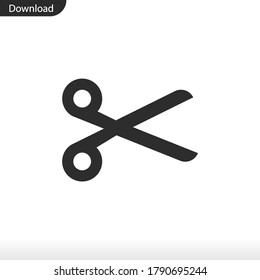 Scissors icon vector eps 10