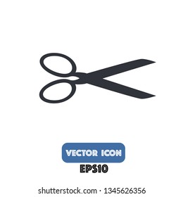 scissors icon, scissors vector. eps10