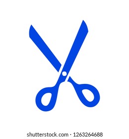 Scissors icon. Vector illustration