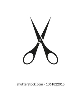 	
Scissors icon. Vector illustration. 