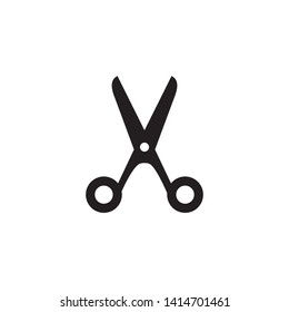 Scissors icon. Vector illustration. Editable stroke.