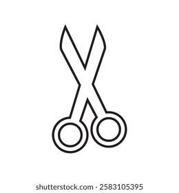 Scissors  icon. vector illustration. EPS 10 AI