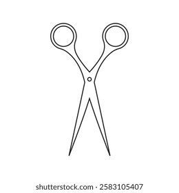 Scissors  icon. vector illustration. EPS 10 AI