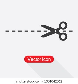 Scissors Icon Vector Illustration Eps10