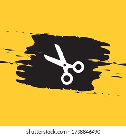 Ilustración Del Vector De Icono De Tijeras Eps10