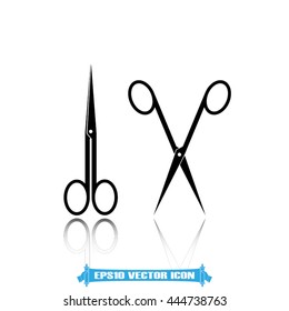 Scissors icon vector illustration eps10.