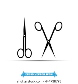 Scissors icon vector illustration eps10.